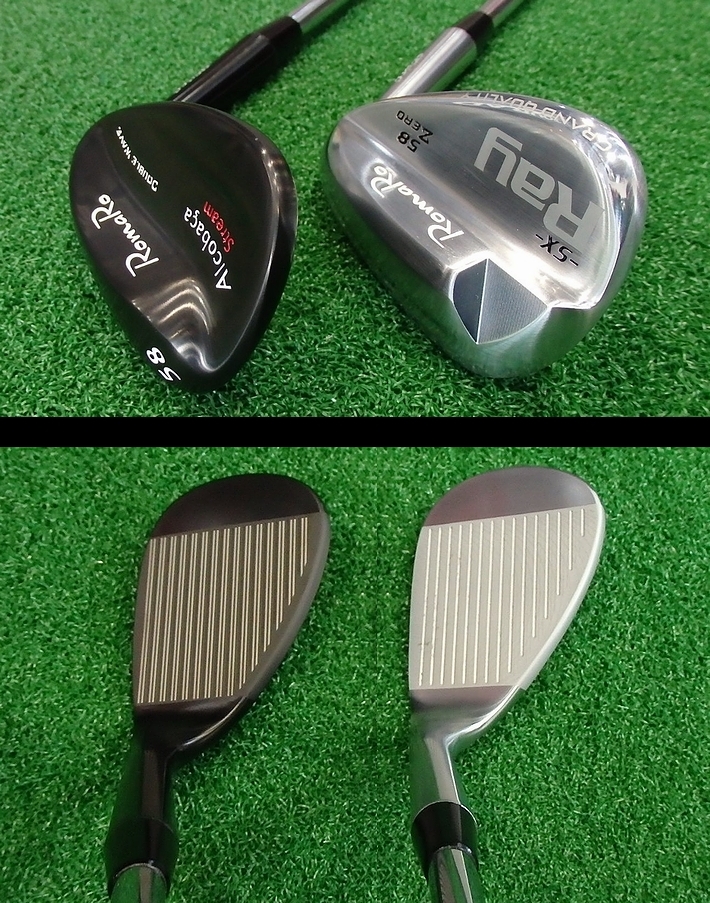 ロマロ 最新 “Ray SX-ZERO ” ＆ “Stream DOUBLE WAVE” Wedge ...